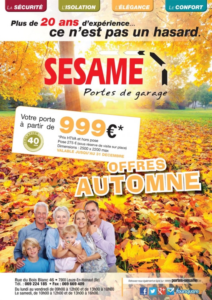 Nos offres automne