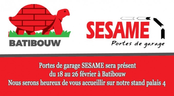 Nous serons présents à BATIBOUW